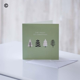 The Magic of Christmas Greetings Card