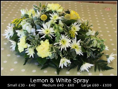 Lemon & White Spray