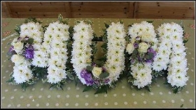 MUM Tribute with Foliage Edge